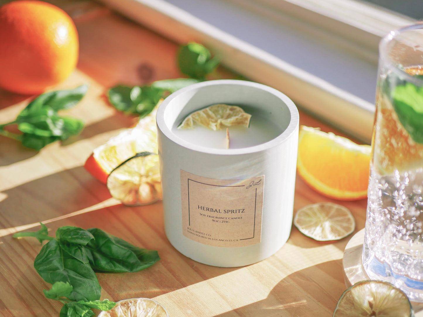 Herbal Spritz Candle